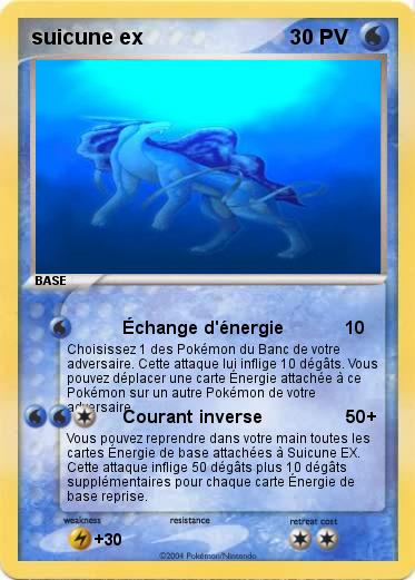 Pokemon suicune ex