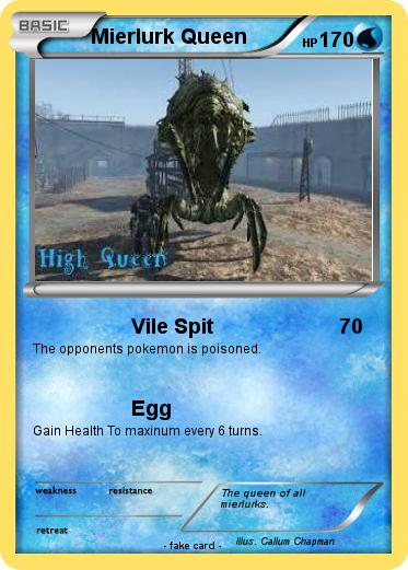 Pokemon Mierlurk Queen