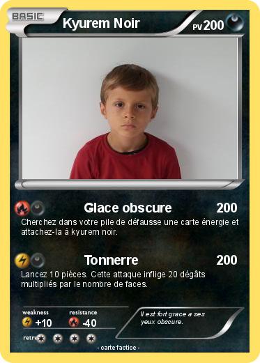 Pokemon Kyurem Noir