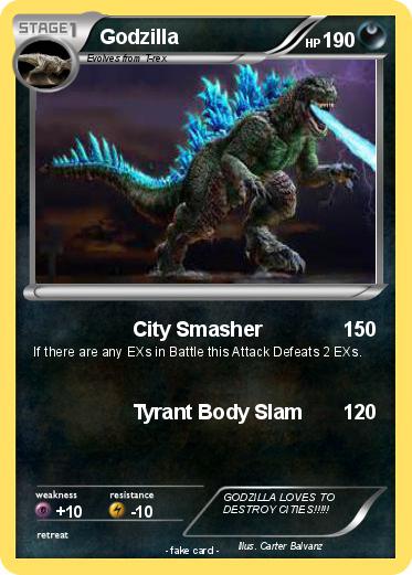 Pokemon Godzilla