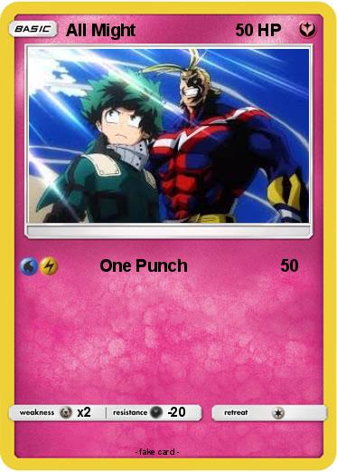 Pokemon All Might