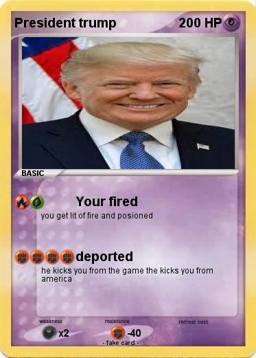 Pokemon President trump