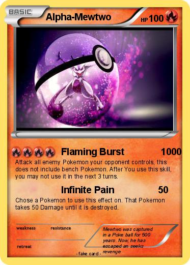 Pokemon Alpha-Mewtwo