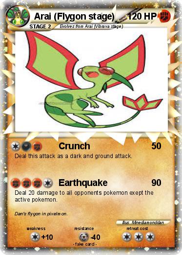 Pokemon Arai (Flygon stage)