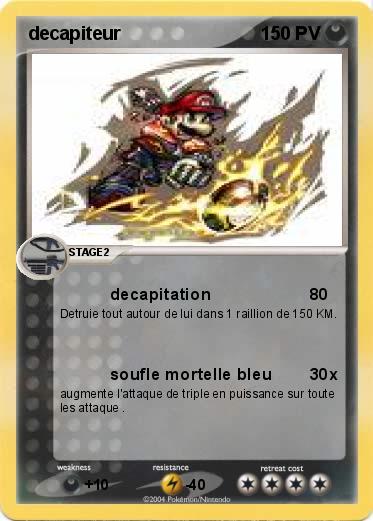 Pokemon decapiteur