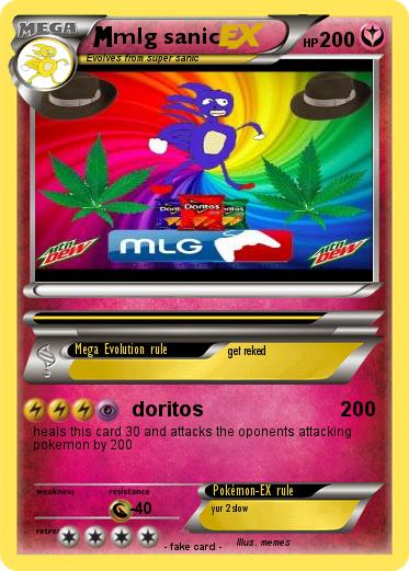Pokemon mlg sanic