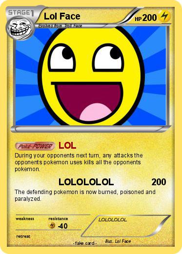 Pokemon Lol Face