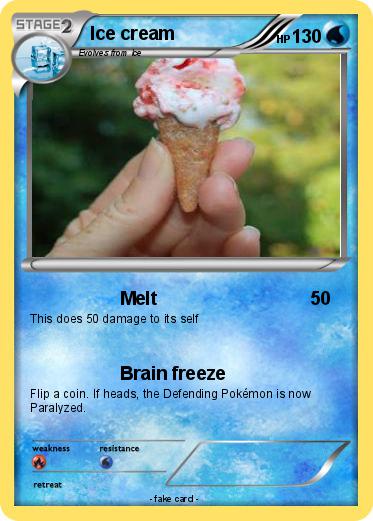 Pokemon Ice cream