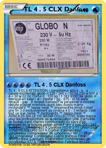 Pokemon TL 4 . 5 CLX Danfoss