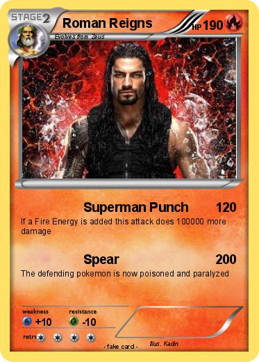 Pokemon Roman Reigns