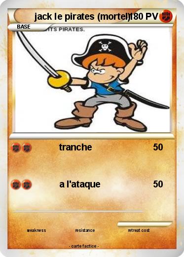 Pokemon jack le pirates (mortel)