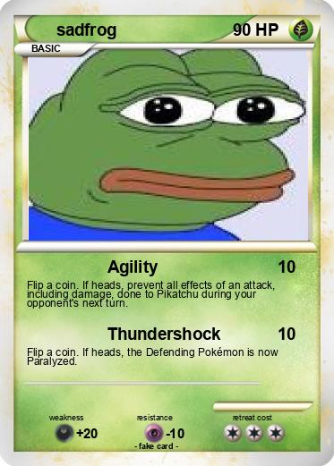 Pokemon sadfrog
