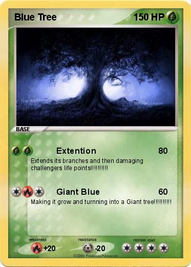 Pokemon Blue Tree