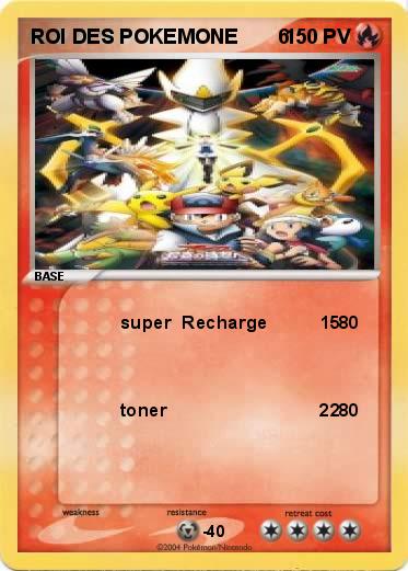 Pokemon ROI DES POKEMONE       6 