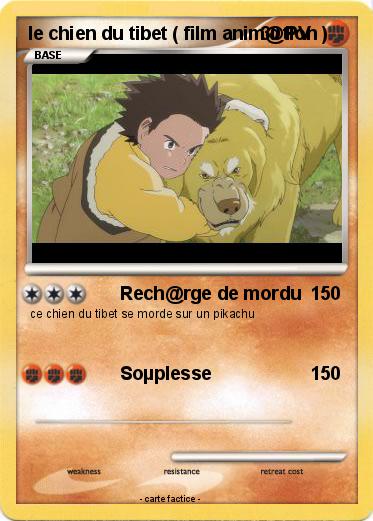 Pokemon le chien du tibet ( film anim@tion )
