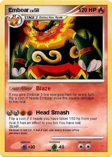 Pokemon Emboar