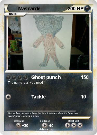 Pokemon Mascarde