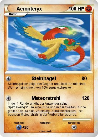 Pokemon Aeropteryx