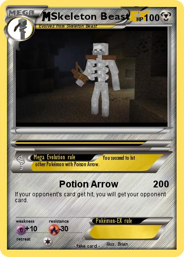 Pokemon Skeleton Beast