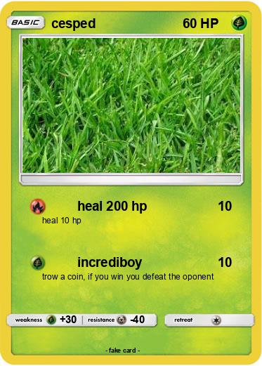 Pokemon cesped
