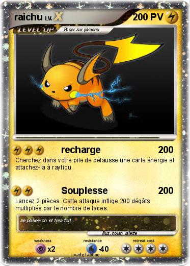 Pokemon raichu