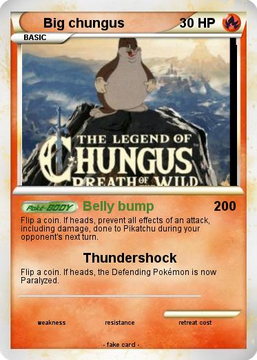 Pokemon Big chungus