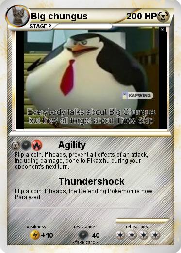 Pokemon Big chungus