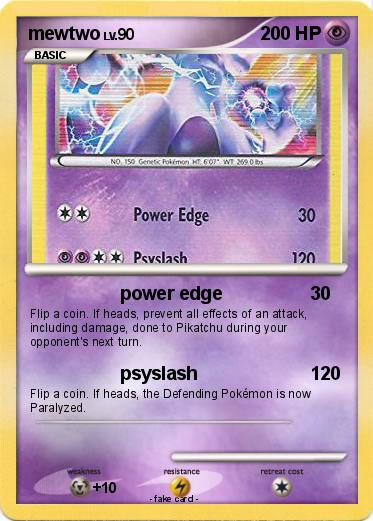 Pokemon mewtwo