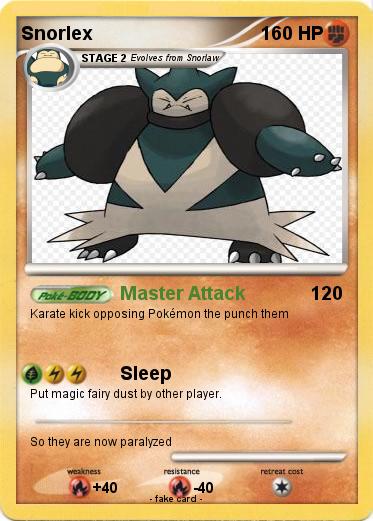 Pokemon Snorlex