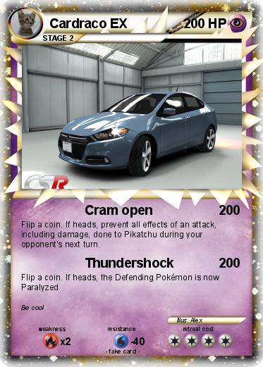 Pokemon Cardraco EX