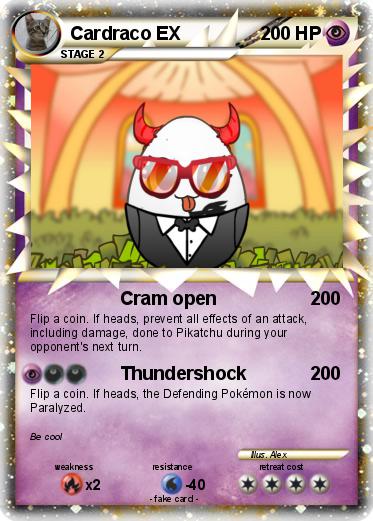 Pokemon Cardraco EX