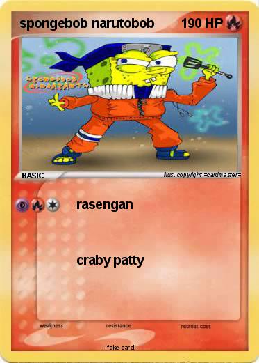 Pokemon spongebob narutobob