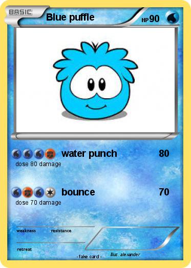 Pokemon Blue puffle