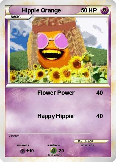 Pokemon Hippie Orange