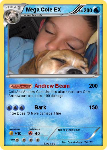 Pokemon Mega Cole EX