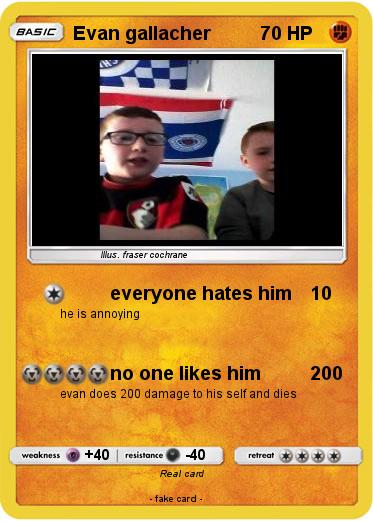 Pokemon Evan gallacher