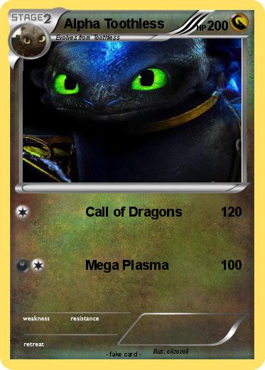 Pokemon Alpha Toothless