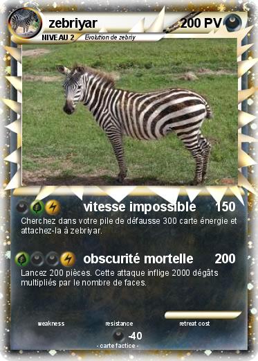 Pokemon zebriyar