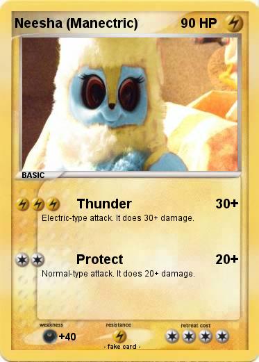 Pokemon Neesha (Manectric)