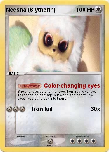 Pokemon Neesha (Slytherin)