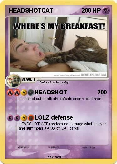 Pokemon HEADSHOTCAT