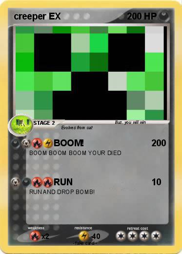Pokemon creeper EX