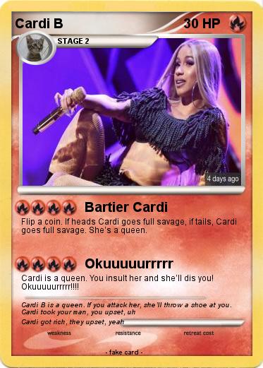 Pokemon Cardi B