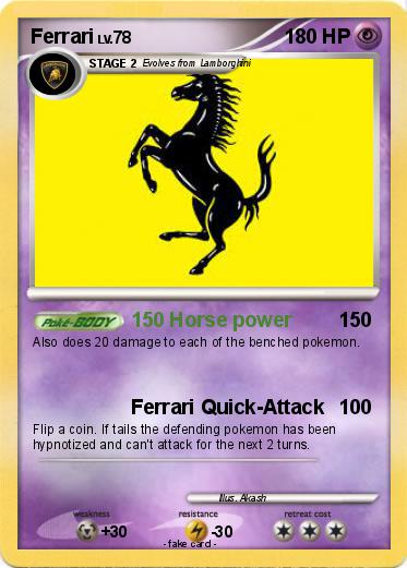 Pokemon Ferrari