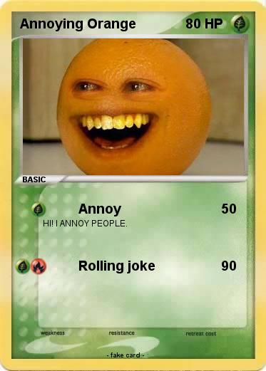 Pokemon Annoying Orange