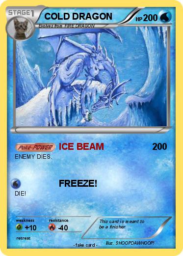 Pokemon COLD DRAGON