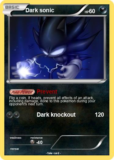 Pokemon Dark sonic