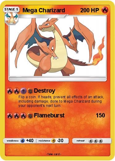 Pokemon Mega Charizard