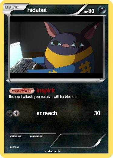 Pokemon hidabat