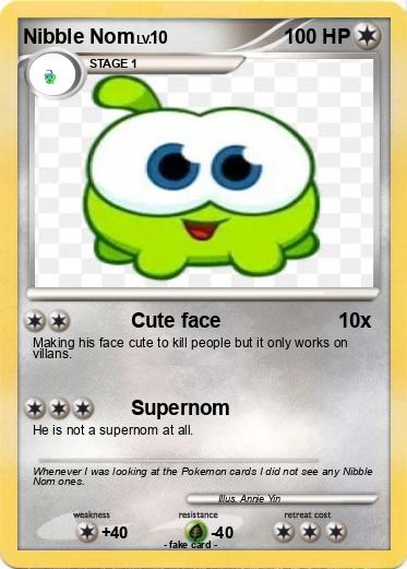 Pokemon Nibble Nom